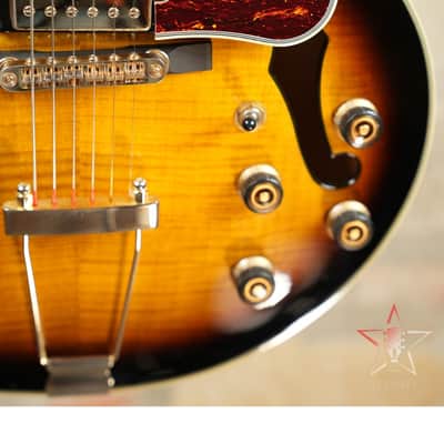 IBANEZ AF95FM AYS - Flame Maple Antique Yellow Sunburst image 5