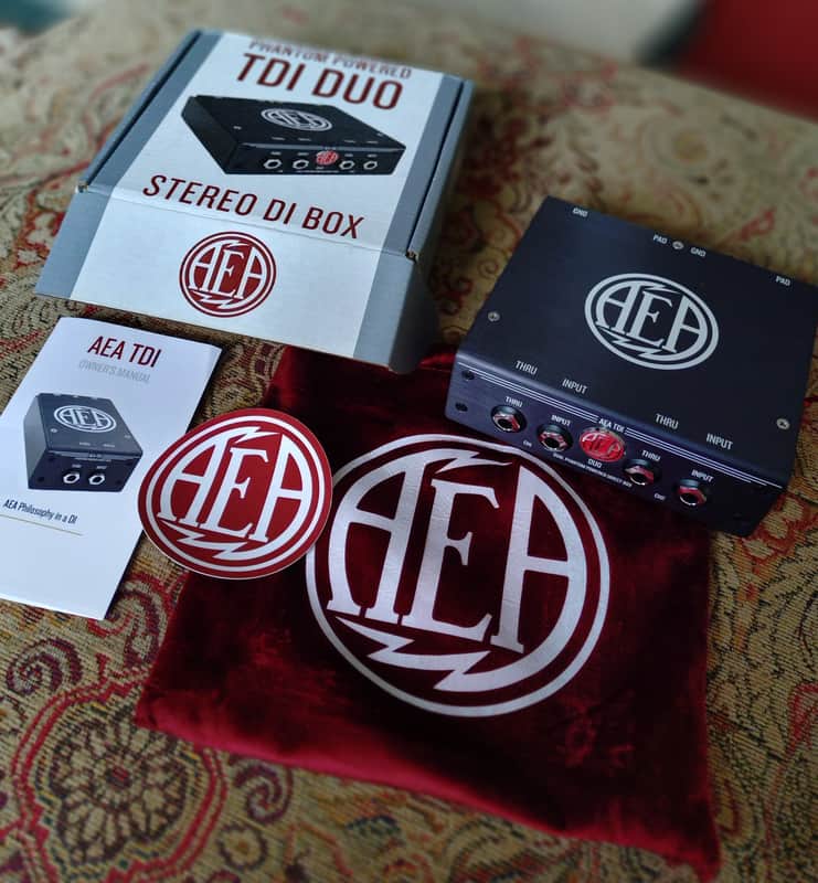 AEA TDI Duo Active Direct Box ( Di ). Boxed with candy. image 1
