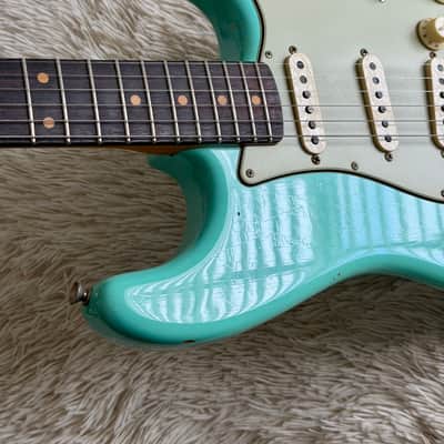 Fender Custom Shop '59 Reissue Stratocaster Seafoam Green Electric Guitar image 24