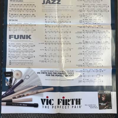 Vic Firth Tommy Igoe Groove Essentials Poster 2019 image 2