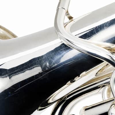 Yamaha YEP-641 Professional Bb Euphonium in Silver Plate SN 101656 image 17