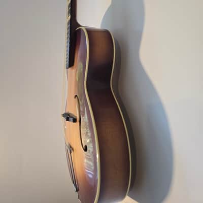 Höfner 456 German Vintage Archtop - Born on Jan 25th, 1960 - Beautiful Flamed Maple - Pro Setup (2,3mm Action) image 19