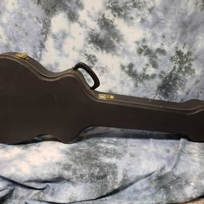 Used 1950's Ess and Ess Magnatone Mark IV Hard Shell Guitar Case Black image 1
