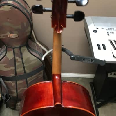 San Diego Violins Cello STV 1015 Full Size Early 2000’s - European stain image 16