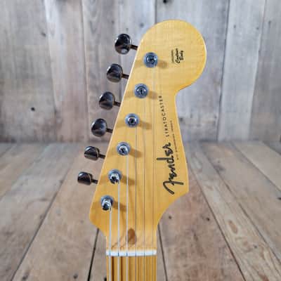 Fender Eric Johnson Thinline Stratocaster 2018 Sunburst Original Case & Paperwork - Sunburst image 5