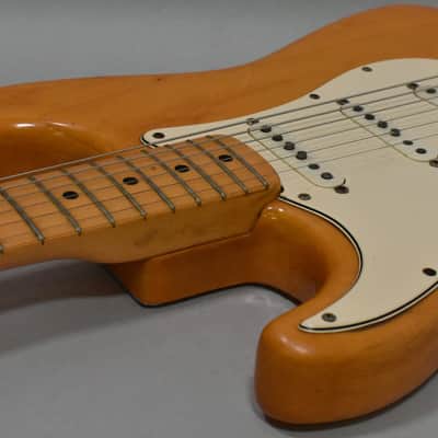 1973 Fender Stratocaster Natural Ash Finish Lefty Left Handed w/OHSC image 5