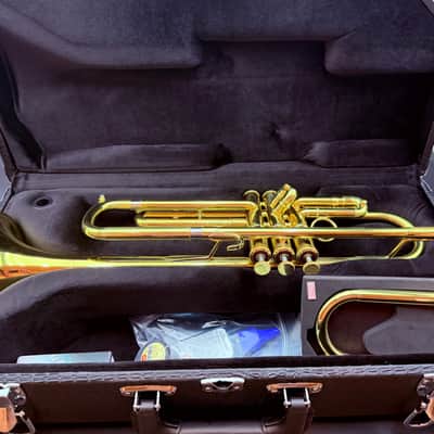 CarolBrass CTR-7370L-YLT-Bb-L Trumpet | #72 Lightweight Bell | Reverse Leadpipe | Brand New image 9