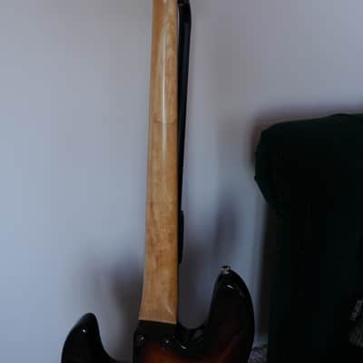 Lakland Skyline Joe Osborn Jazz Bass 4-String - Three Tone Sunburst image 16