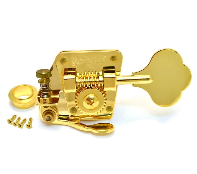 Hipshot BT2 Gold Bass Drop D Machine Head De-tuner X-tender 70s Fender P/Jazz® image 1