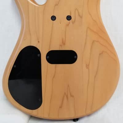 Zon Pre Owned Sonus Standard 5-String Electric Bass Guitar Maple Body Burl Maple Top W/Bag image 8