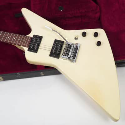 1984 Gibson Explorer - Alpine White - Kahler & Triangle Knob Pattern - James Hetfield Style image 6