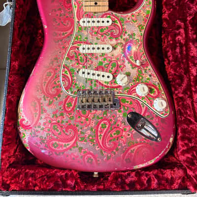 2018 Fender Custom Shop Limited Edition '68 Pink Paisley Relic Strat, Built By C.W. Fleming image 19