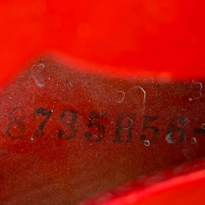 Vintage Harmony Rocket H56 1969 - Red, 2 Pickup image 5
