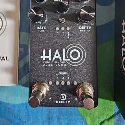 MINT! Keeley Halo Andy Timmons Signature Dual Echo Delay Pedal AS NEW!!! image 2