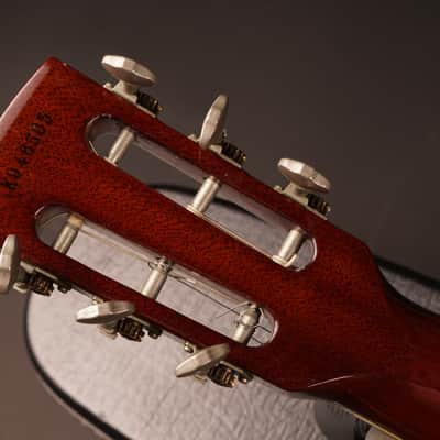Greco D-80 Resonator 1989 MIJ – Pearloid Fingerboard – Ultra Rare Factory Spec – K8948605 – Japan Domestic image 8