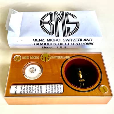 Benz Micro LP-S The Flagship MC Cartridge, Ebony body, Line-contact Diamond on Solid boron Cantilever image 1