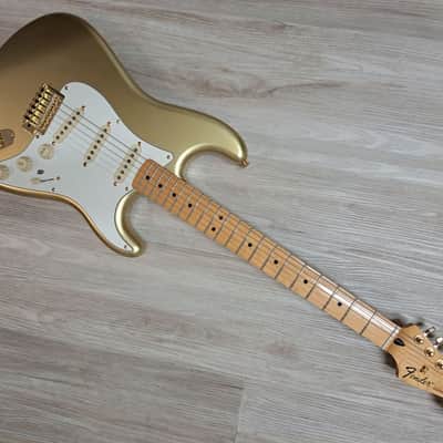 2012 Fender Aztec Gold MIM Strat w/ Gilmour Mod (1 of a Kind) w/ Fender Hardshell , Locking Tuners image 3