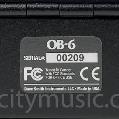 Sequential OB-6 Polyphonic Analog Keyboard Synthesizer, mint in box image 13