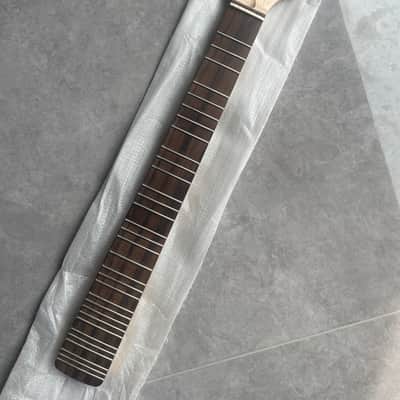 Microtonal Maple Guitar Neck with Rosewood Fingerboard -32 Frets image 3