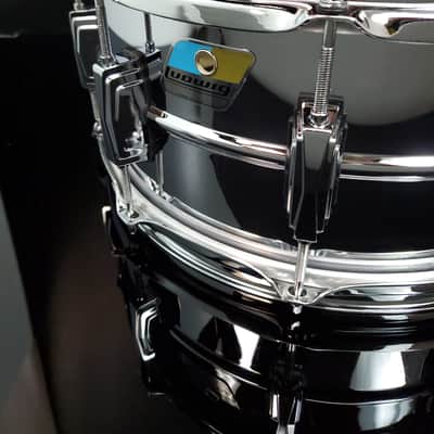 Ludwig 6.5x14 Chrome Over Brass Supra-Phonic Snare / LB402B - B Stock image 3