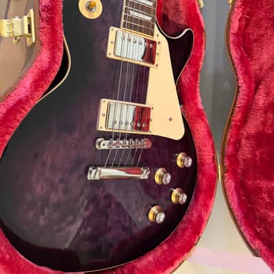 Dark Purple Burst Gibson Les Paul Standard '60s Quilt Limited-Edition Electric Guitar Dark Purple Burst - like new, made July 2023 image 18