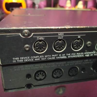 YAMAHA TG500 TONE GENERATOR 1990s ( SY85 AWM2 64 POLYPHONY ) RACK MODULE SYNTH image 11