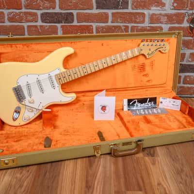 Fender Yngwie Malmsteen Stratocaster Vintage White 2012 w/OHSC image 2