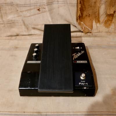 Acetone TW-1 Twin Ace Pedal 1970s - Black image 1