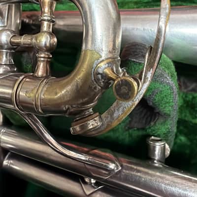 True Tone  Buescher C14 Virtuoso Cornet " 1912 - Silver Plated image 16