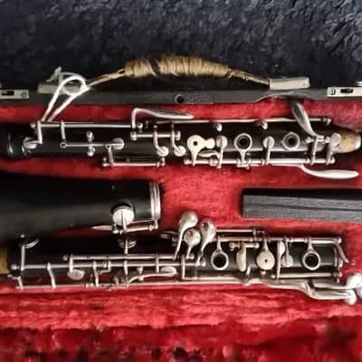 Hans Kreul (Tubingen) Grenadilla Blackwood Oboe with Case RARE image 5