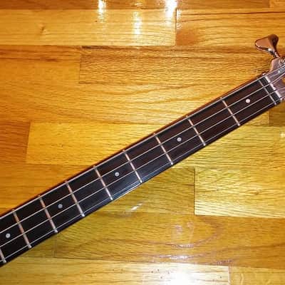 Kramer DMZ 4000 Bass Guitar Metal Neck Half Fretted Half Fretless from 1979 (Added photos) image 4
