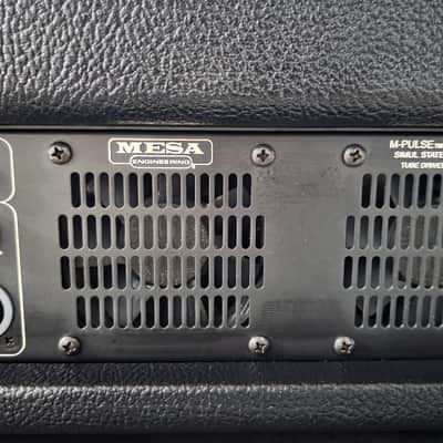 Mesa Boogie Big Block 750 RARE Tour Head Deluxe Elephant Tolex Flight Case Configuration Pro Artist Major Studio Recording Bass Guitar Amplifier 12AX7 Tube Mosfet Simul-StateAmp image 11