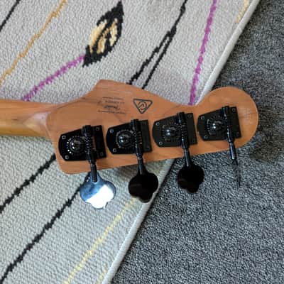 Custom Fender Squier Precision P Bass w/ EMG Geezer Butler Signature Pickups image 8