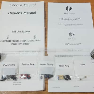 Sansui AU-417 restoration kit filter capacitor repair rebuild fix image 1