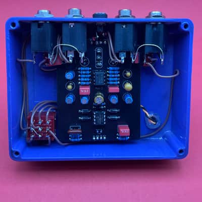 RCO Pedals James’ Buffer w/ switchable FX Loop 2024 - Purple/raw aluminum with stamped controls image 3