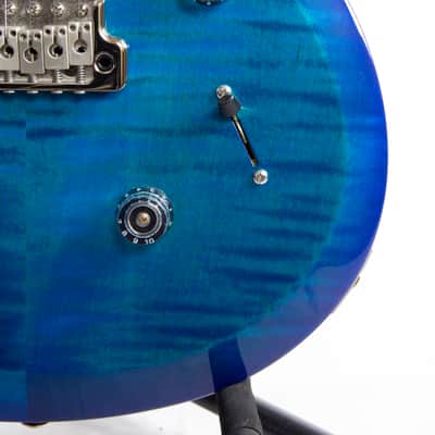 PRS S2 Custom 24 with Pattern Thin Neck Profile, Lake Blue image 3