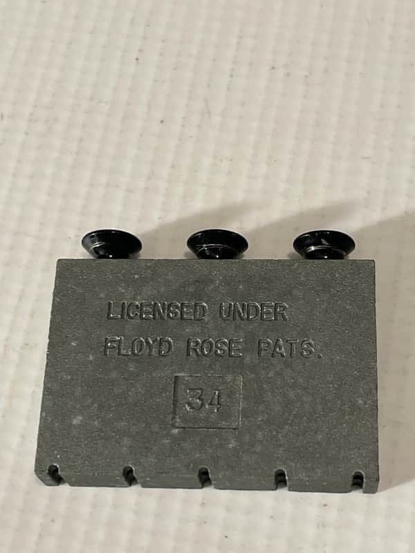 2000's Jackson Licensed JT-580LP Floyd Rose Tremolo Bridge Sustain Block 34MM image 1