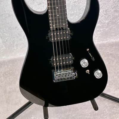 CHARVEL PRO-MOD PLUS DK24 DINKY 2 PT TREM EBONY FRETBOARD  RAVEN BLACK image 8