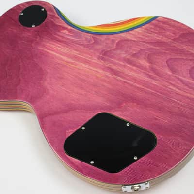 2013 Gibson Les Paul Zoot Suit Electric Guitar, Rainbow image 4