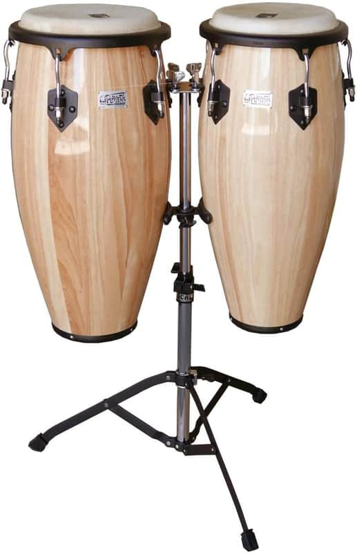 Toca Player’s Series Wood Conga Set w/ Double Stand image 1