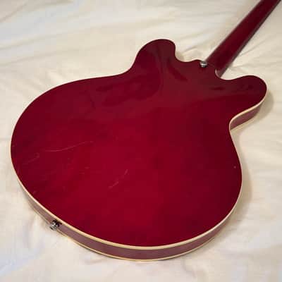 Vintage 1998 Epiphone Dot (Gibson 335) - Made in Korea (MIK) - Cherry - Free Pro Setup image 7