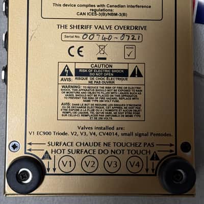 The sheriff V4 preamp pedal image 6
