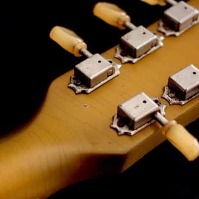 Handyman Les Paul Gold Top All Gold 2019 - All Gold relic image 6