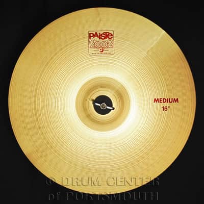 Paiste 2002 Medium Crash Cymbal 16" image 3