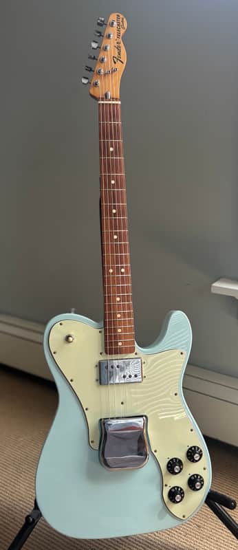 Fender Vintera '70s Telecaster Custom with Pau Ferro Fretboard 2019 - 2023 - Sonic Blue