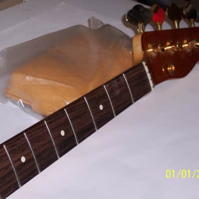 Allparts Fender Telle Bass neck/Hipshot tuners image 1