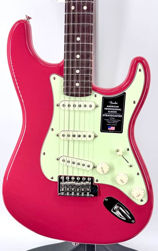 Fender Fender American Professional Classic Stratocaster Faded Dakota Red Serial #:25085961 image 1