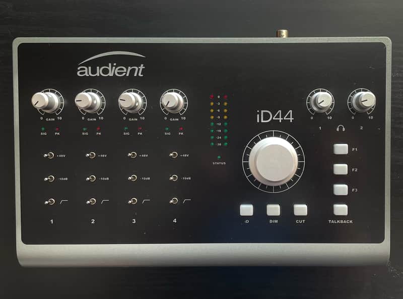 Audient iD44 Desktop USB Audio Interface 2010s Black image 1