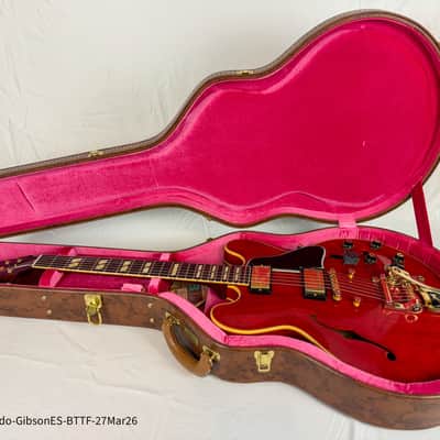 Gibson Custom Shop Murphy Lab Back To The Future '55 ES-345 "Reissue" Light Aged 2025 - Cherry Red image 3
