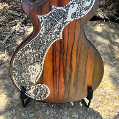 Teye Super Coyote Electric Gypsy Bass with Dragon Protector Plate image 15